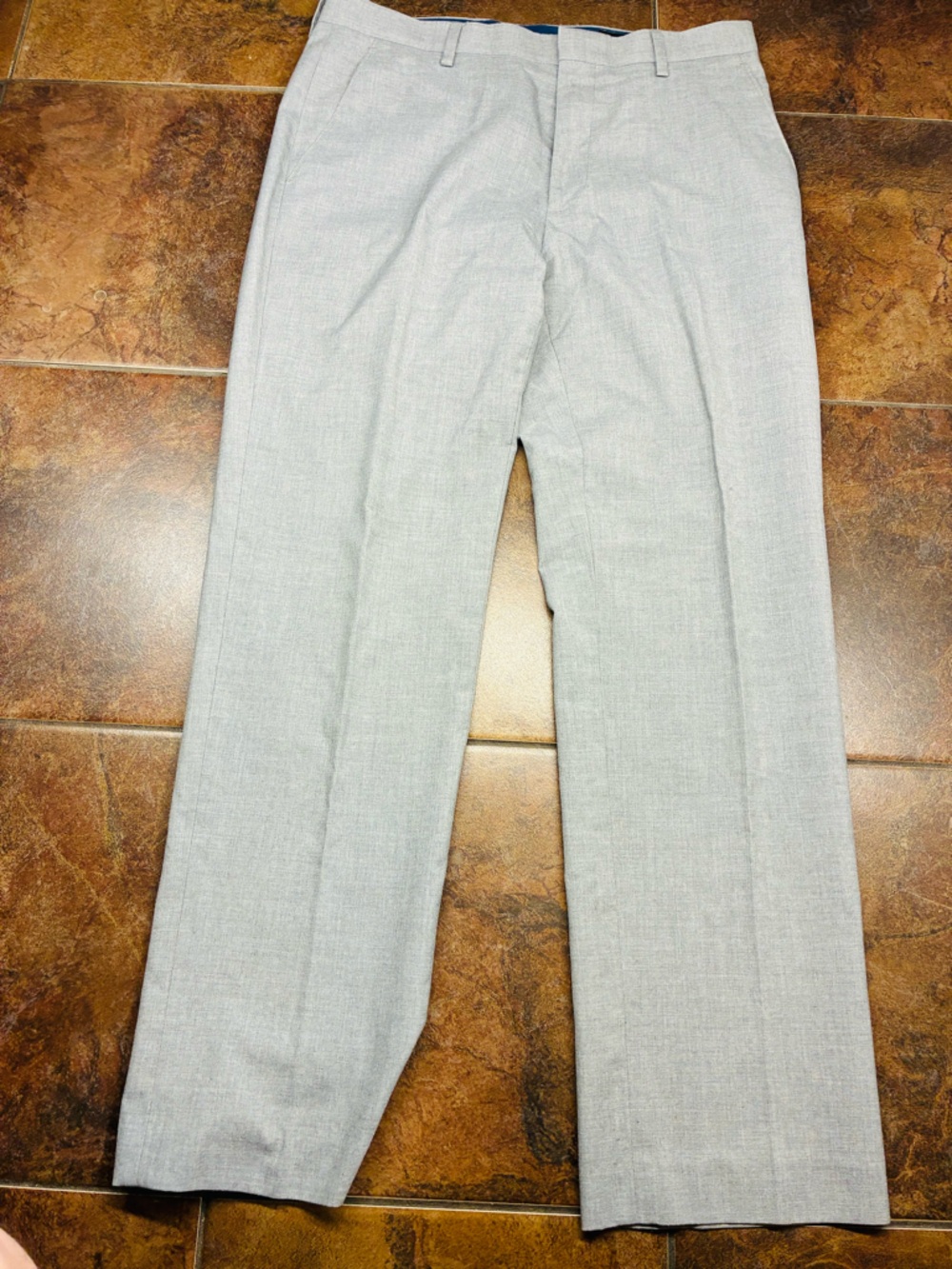 Banana Republic Grey Tailored Fit Dress Pants